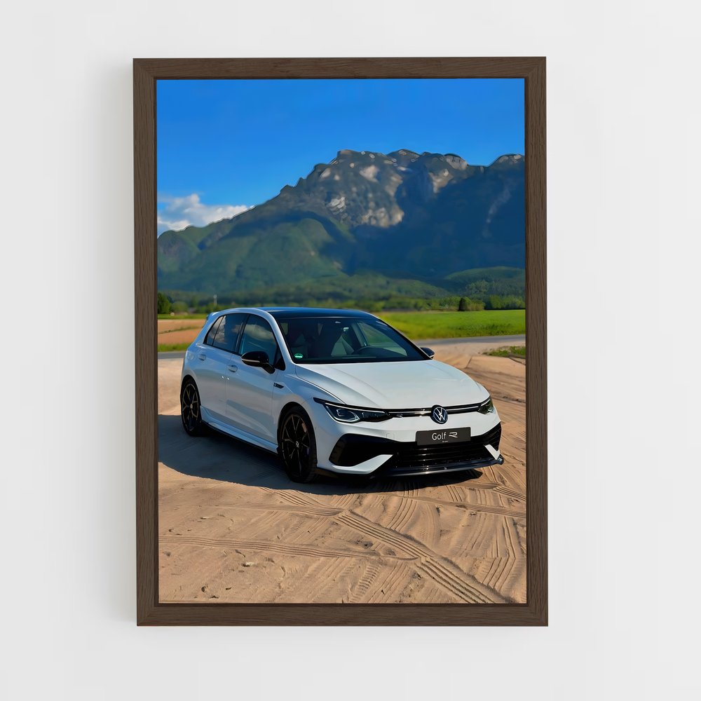 Poster Golf en Sable – affiche Volkswagen (vue 5)